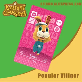 

316 Zipper Animal Crossing Card Amiibo for New Horizons
