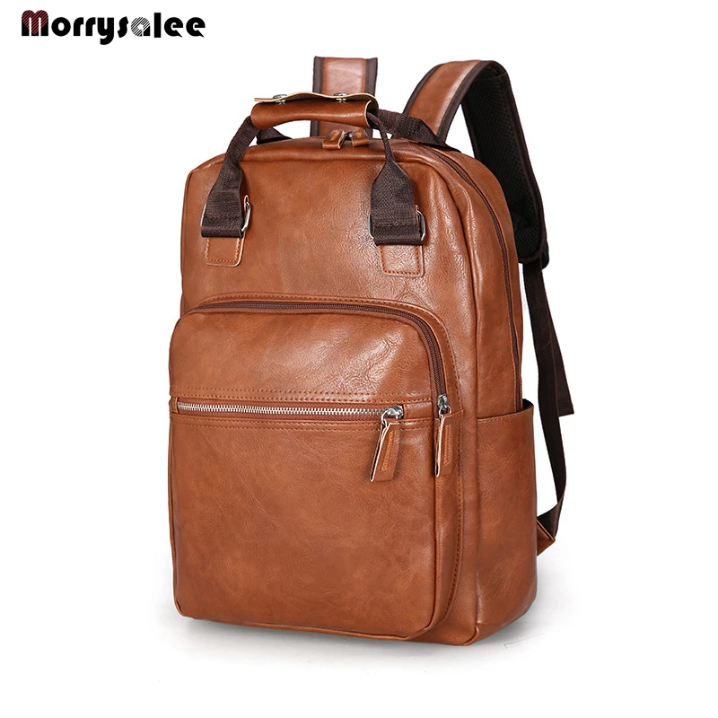 2021 Men's Retro Shoulder Bag Man Casual USB AliExpress Computer Backpack Travel Tide Explosion Models | Багаж и сумки