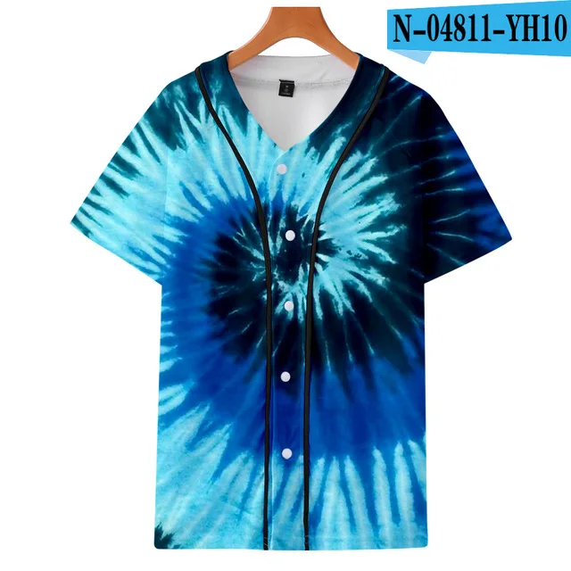 Kaus Baseball Tie Dye Flashback Kaus 