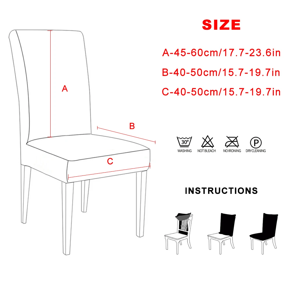 1 шт. однотонный чехол для кресла спандекс стрейч эластичные чехлы на стулья для столовой банкета отеля кухни