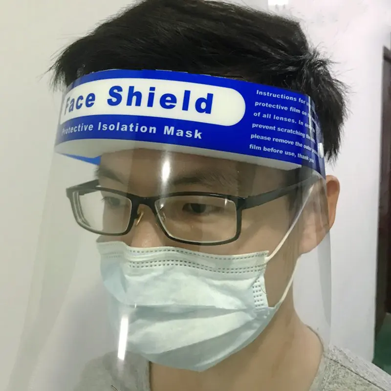 

Splash Proof Mask Isolation Protection Daily Double-sided Head-mounted Unisex Anti-dust PET Material Safety Protection Masks
