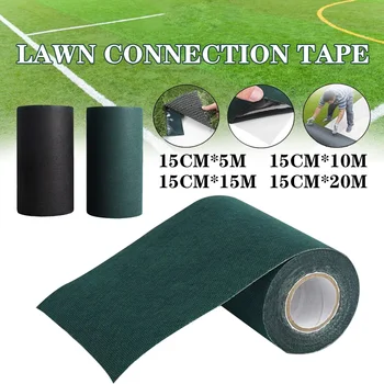

15x20cm Large Artificial Grass Jointing Self Adhesive Tape Synthetic Grass Turf Lawn Carpet Seaming Tape Green Home Decor
