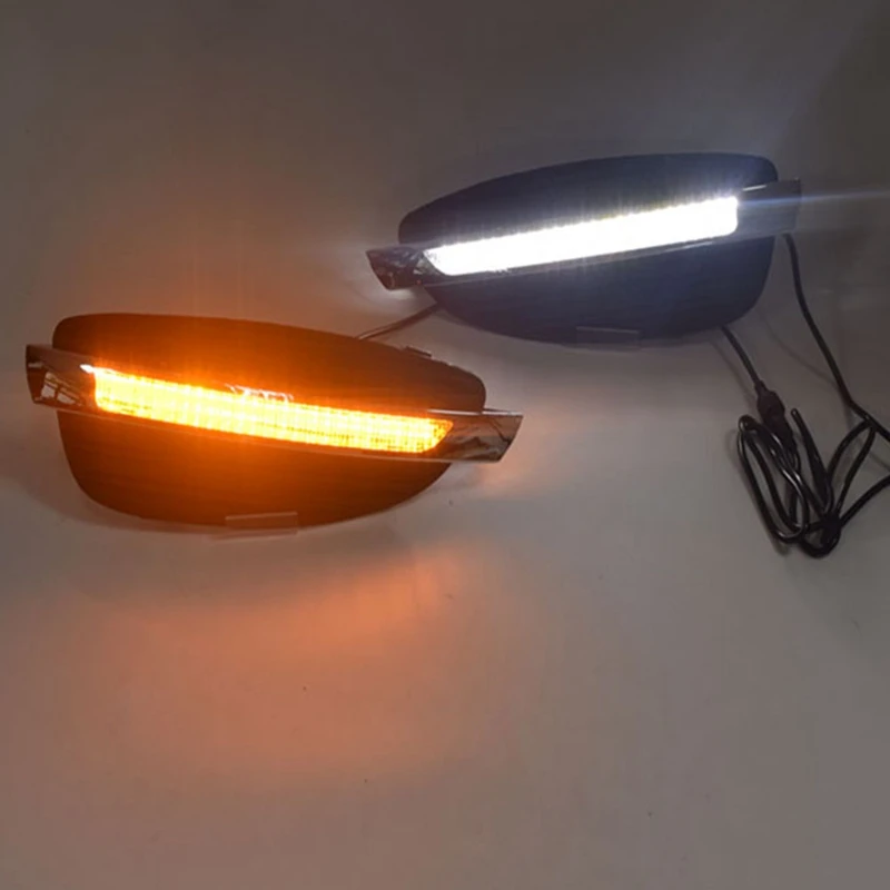Светодиодный дневной светильник DRL, дневные ходовые огни, передний противотуманный светильник, лампа для Mercedes Benz V-Class Vito V260