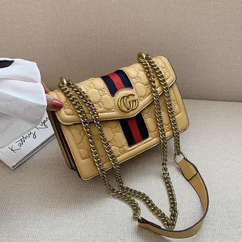 

Snake Fashion Brand Women Bag Alligator PU Leather Messenger Bag Designer Chain Shoulder Crossbody Bag Women Handbag