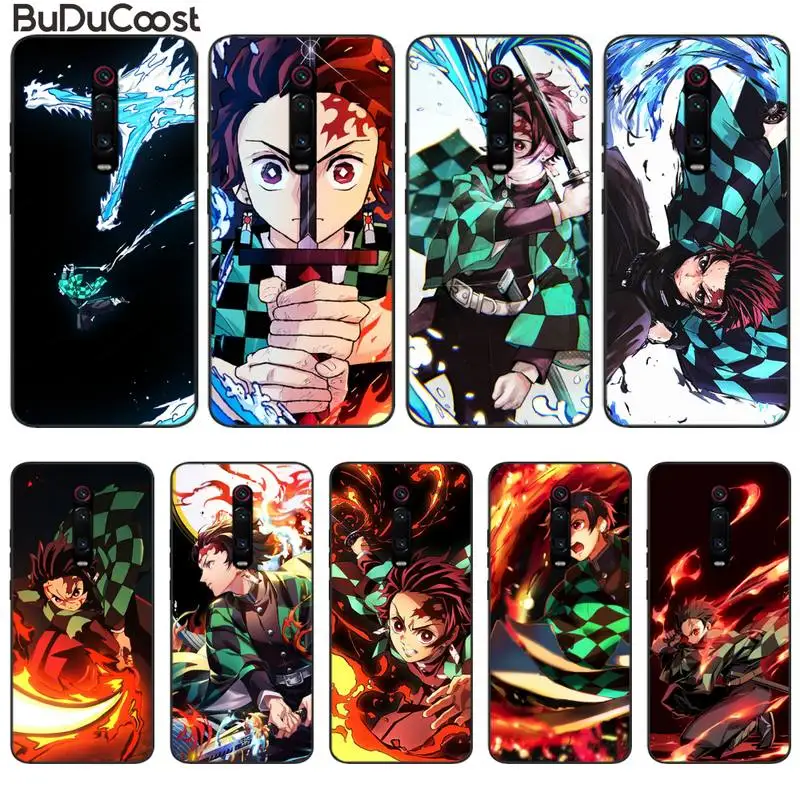

Slok Demon Slayer Tanjirou Phone Case For Redmi Note 8 8A 7 7A 6 6A 5 5A 4 4X 4A Go Pro Plus Prime
