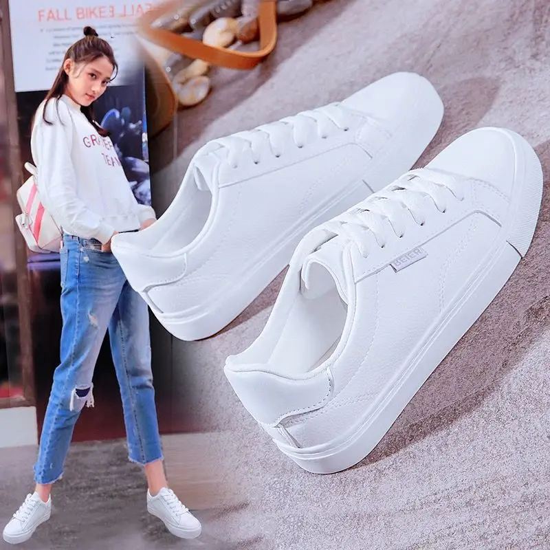 

16 Spring Korean-style 10 White Shoes 11 Junior High School High School Students-Year-Old Little GIRL'S 18 Sports Women's 12 Sho