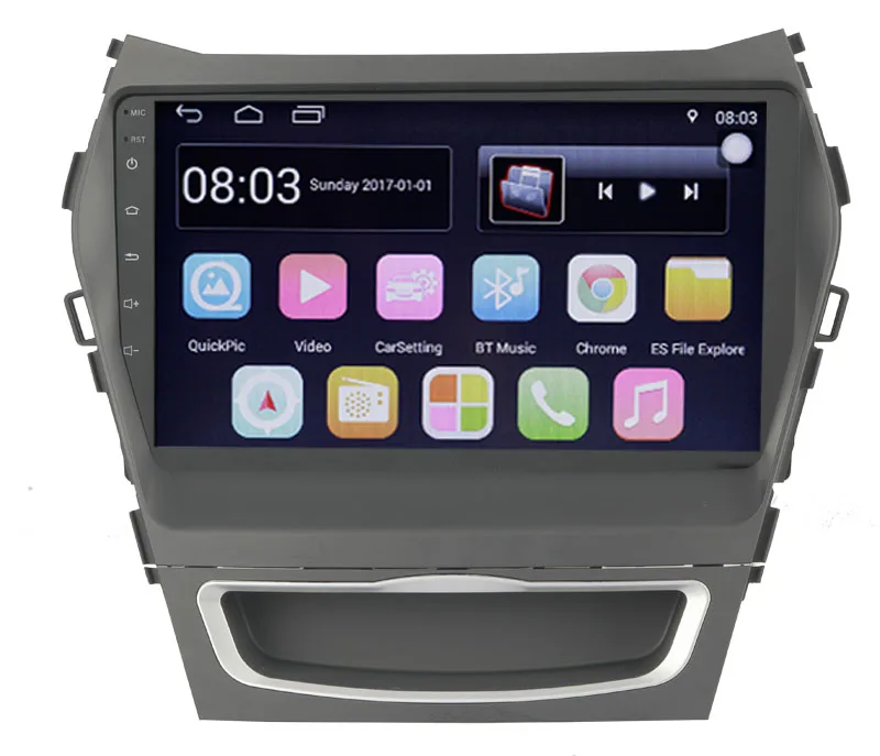 

10.1" Octa-core 2.5D IPS screen Android 8.1 Car GPS radio Navigation for Hyundai ix45 Santa fe 2016 with 4G/Wifi,DVR,1080P