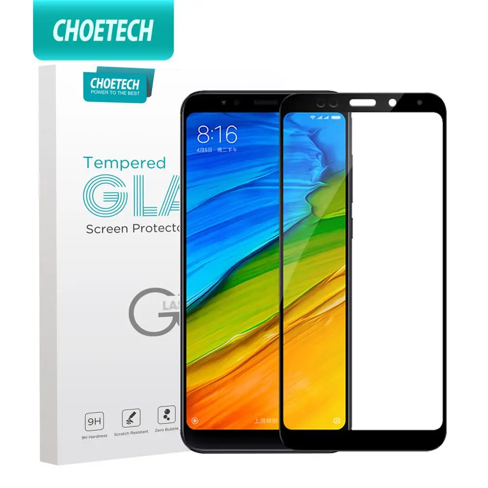 CHOETECH Стекло для Xiaomi Redmi Note 5 Pro Экран протектор Закаленное 7 7a 6a 8 pro 4 4x s2 mi 9t a3 redmi note