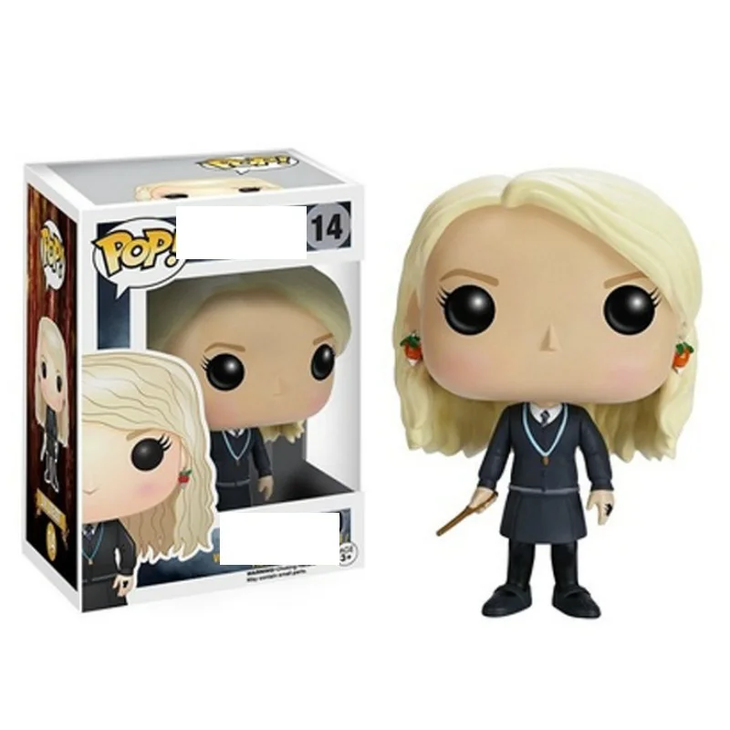 Funko Pop Harri Potter 10 см ПВХ Добби Гермиона ПВХ Виниловая фигурка Originais Коллекционная модель игрушки для подарка - Цвет: 14 with box