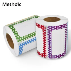 Methdic B stlye 500 labels Custom Stickers Name Tag Labels Adhesive label stickers thank you label