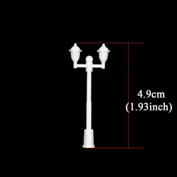 1/300 модельные светильники уличный светильник Ландшафтный для внутреннего двора декорации, устройство железной дороги весы для