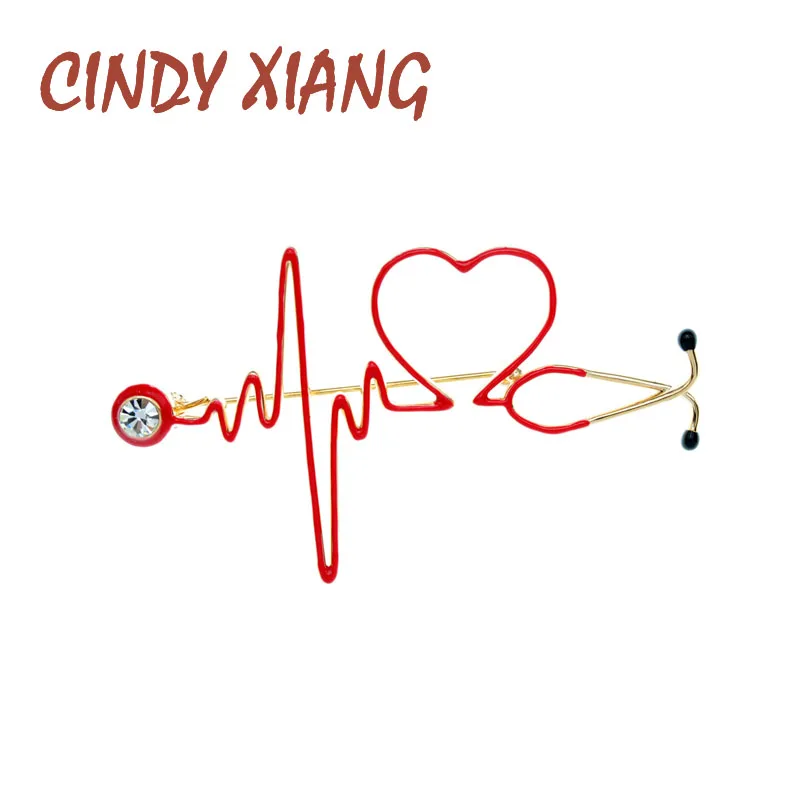 CINDY XIANG Стразы маленькая Автомобильная булавка броши для женщин Креативный