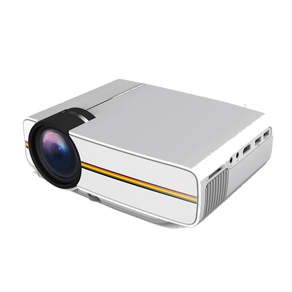 film projector YG400 Mini Portable LED Projector 1000Lumens 800*480dpi LCD HomeTheater Projector Support 1080P Proyector HDM VGA USB Projector gaming projector Projectors