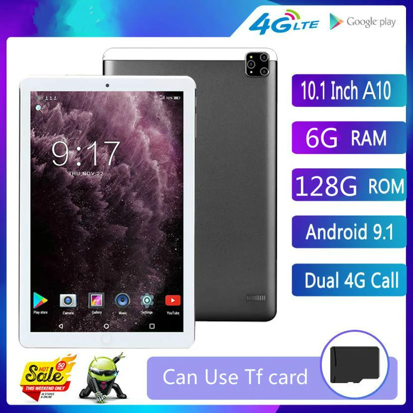 2020 Hot Sale 10.1 Inch Ten Core 6G +128G Android 9.0 WiFi Tablets Dual SIM Dual Camera 8.0MP IPS Bluetooth 4G WiFi Tablets|Tablets| – AliExpress