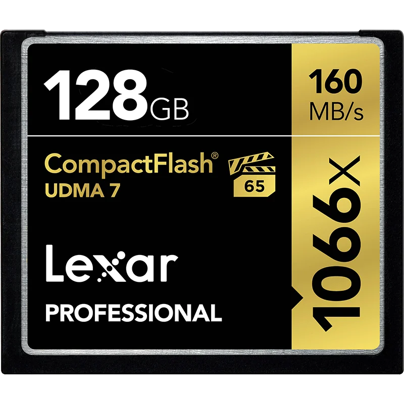 Оригинальная Lexar карта CF CardCompactFlash UDMA 7 Max 256 ГБ 128 Гб 64 ГБ 32 ГБ 160 МБ/с./с 1066X карта памяти профессиональная камера