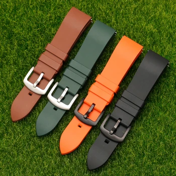 

Silicone Rubber Watch Band for Fossil Gen 4 Q Venture HR /Gen 3 Q Venture Strap Bracelet for Fossil Women's Sport Wristband Belt