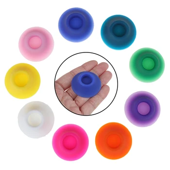 

New Useful 5Pcs Color Random Silicone Suction Stand Holder Tool Parts
