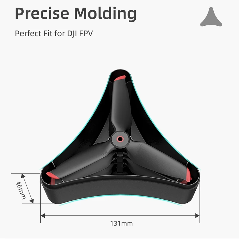 Drone carrying case 1Pcs Carrying Case For DJI FPV Drone Plastic Bag Portable Handheld Storage Travel Transport Box For FPV Propeller Accessories