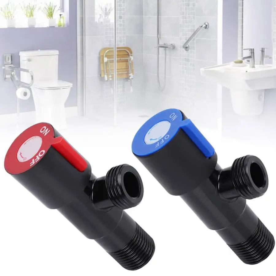 Запорный клапан из нержавеющей стали для ванной комнаты, кухонный кран, угловой клапан, запорный клапан, электромагнитный клапан