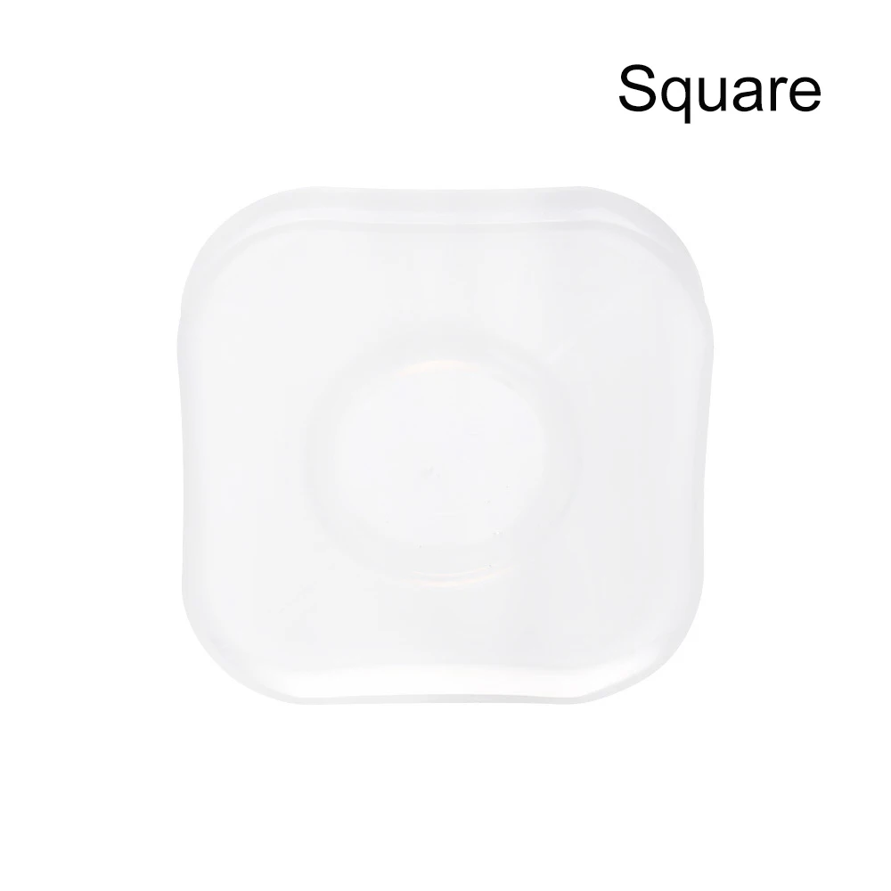 Square Новые универсальные нано-наклейки без следа, волшебные нано-наклейки на каждый день, резиновые накладки, наклейки на стену для кухни, автомобильный держатель для телефона, аксессуары - Цвет: Square