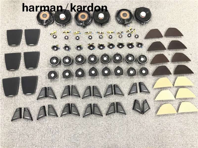Для BMW F10 F11 5 Series harmankardon аудиоголовка тройной гудок громкоговоритель Музыка Звук