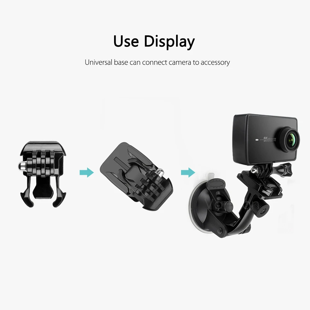 Vamson для Xiaoyi 2 4K корпус Боковое крепление защитная рамка чехол для Xiaomi YI 4 K/Lite Экшн-камера с креплением база и винт VP645