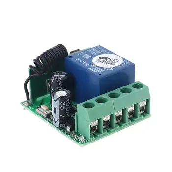 

DC12V Self Generating Single Way Switch Receiver Module with Remote Control 28GE