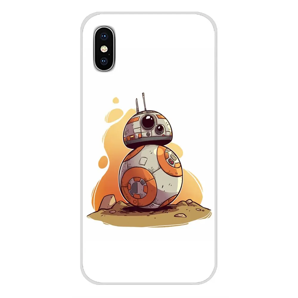 Star Wars Bb8 арт аксессуары чехлы для телефонов Чехлы для Xiao mi 4 mi 5 mi 5s mi 6 mi A1 A2 5X6X8 9 Lite SE Pro mi Max Mix 2 3 2S