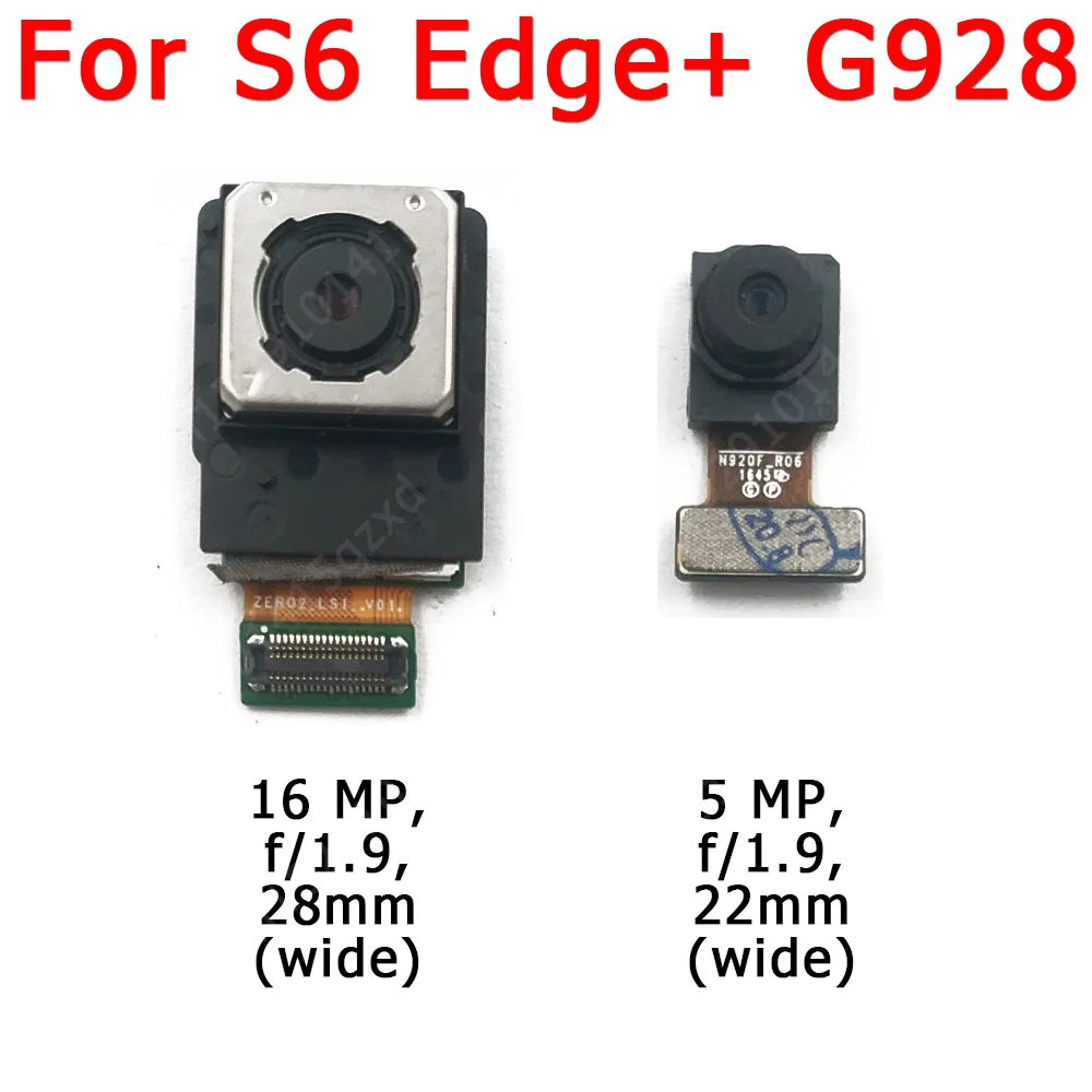 Оригинальная передняя и задняя камеры для Samsung Galaxy S6 Edge Plus G928 модуль основной