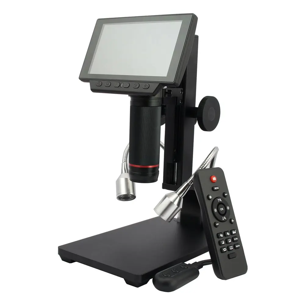 

ADSM302 5 Inch Screen Digital LCD HDMI Microscope 3MP Video Recording Magnifier for PCB Mobile Phone Repair Soldering