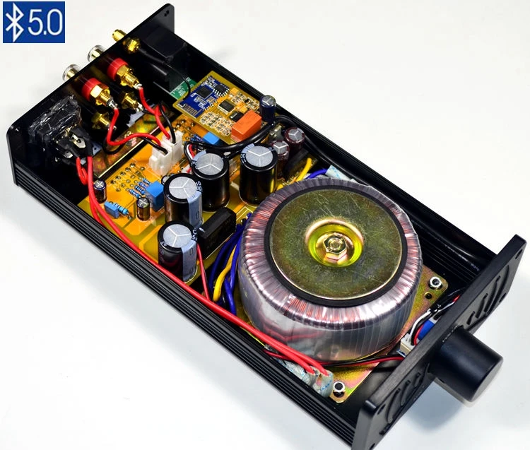 Kaolanhon 220V 110V 2*40W 4,2 5,0 Bluetooth усилитель LM3886 мини HIFI Домашний Настольный аудио усилитель уровня жар двухканальный