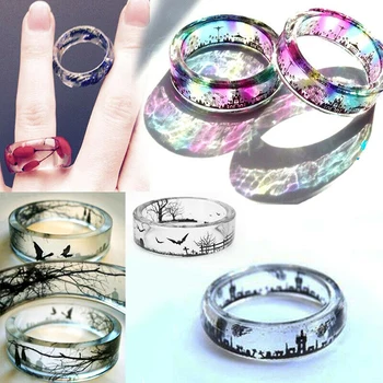 

14 Holes DIY Rings Mold Collection Handmade Making Ring Jewelry Silicone Crystal Epoxy Mould Epoxy Resin For Jewelry Making