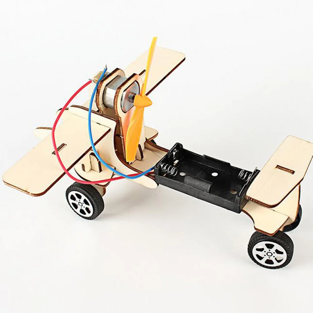 Детский студенческий DIY электрический автомобиль самолет форма наука эксперименты модель игрушки материалы обучающая игрушка украшение дома Прямая поставка