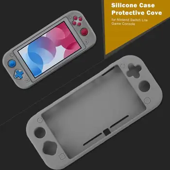 

Silicone Protective Case Cover Soft Protector Fall Prevention Dust Scratch Dirt Prevention for Nintend Switch Lite Console