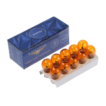 

Halogen lamp Cartage ORANGE PY21W, 21 W, 12V, set of 10 PCs 3850937