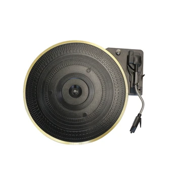 

28Cm Metal Turntable 33/45/78Rpm Automatic Curve Arm Return Record Player Turntable Gramophone for Lp Vinyl Record Player