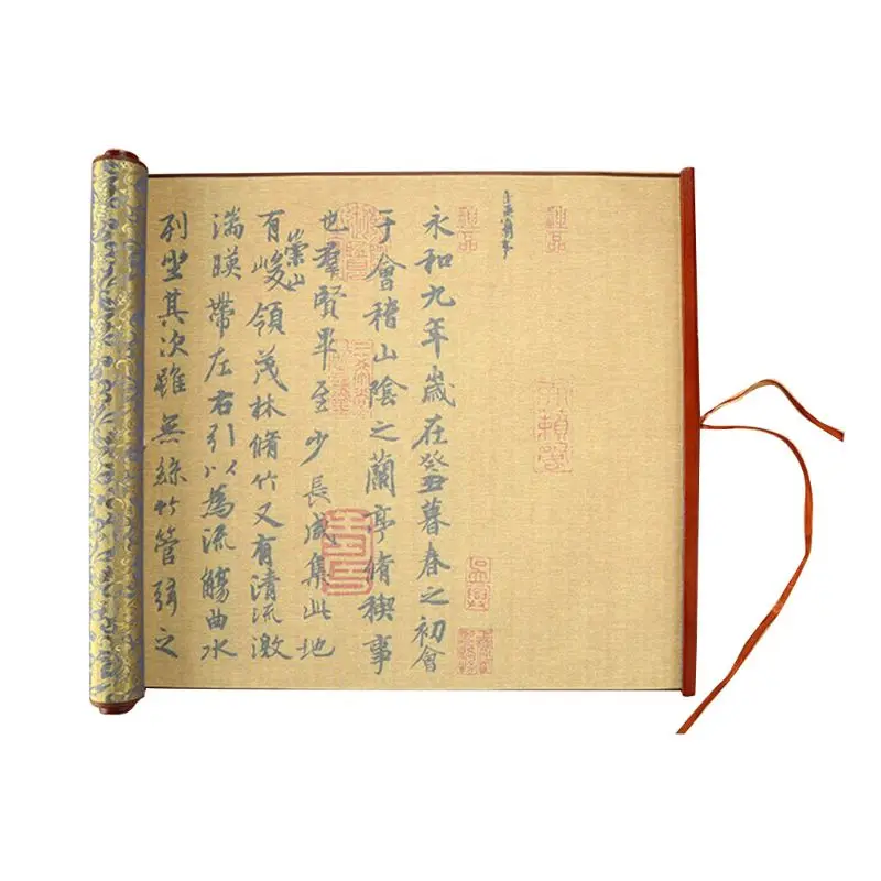 

Non Ink Water Writing Painting Chinese Calligraphy Practice Scroll Cloth Paper X6HB