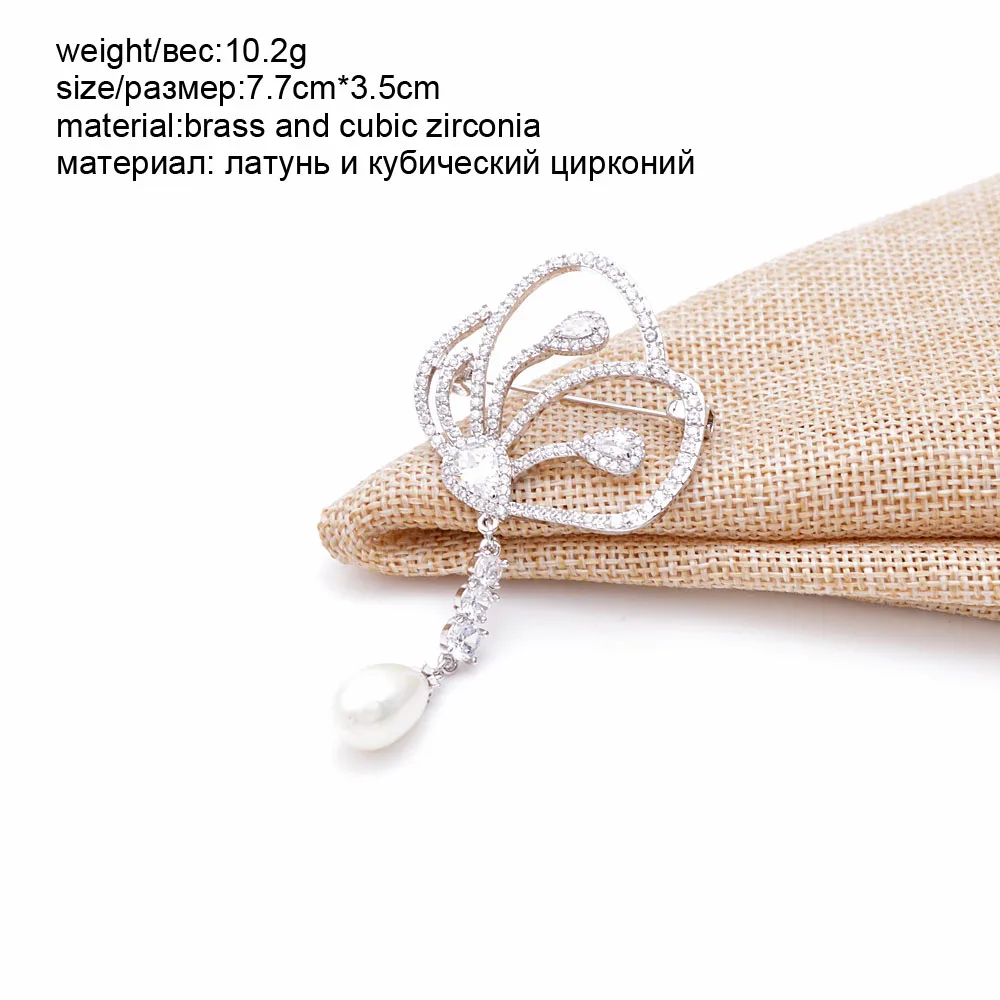 style8 CINDY XIANG 10 стилей на выбор, кубический цирконий, шляпа, пчела, павлин, брошь, латунь, Модные Роскошные Броши для женщин, дешевая цена, подарок - Окраска металла: style8