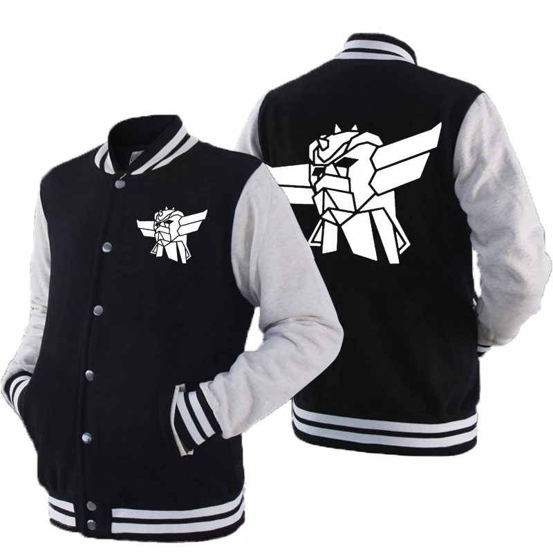 Baseball Jacket Sweatshirt Hoodie Coat customized Logo 3D Print Brand Slim Fit College Autumn Casual | Мужская одежда
