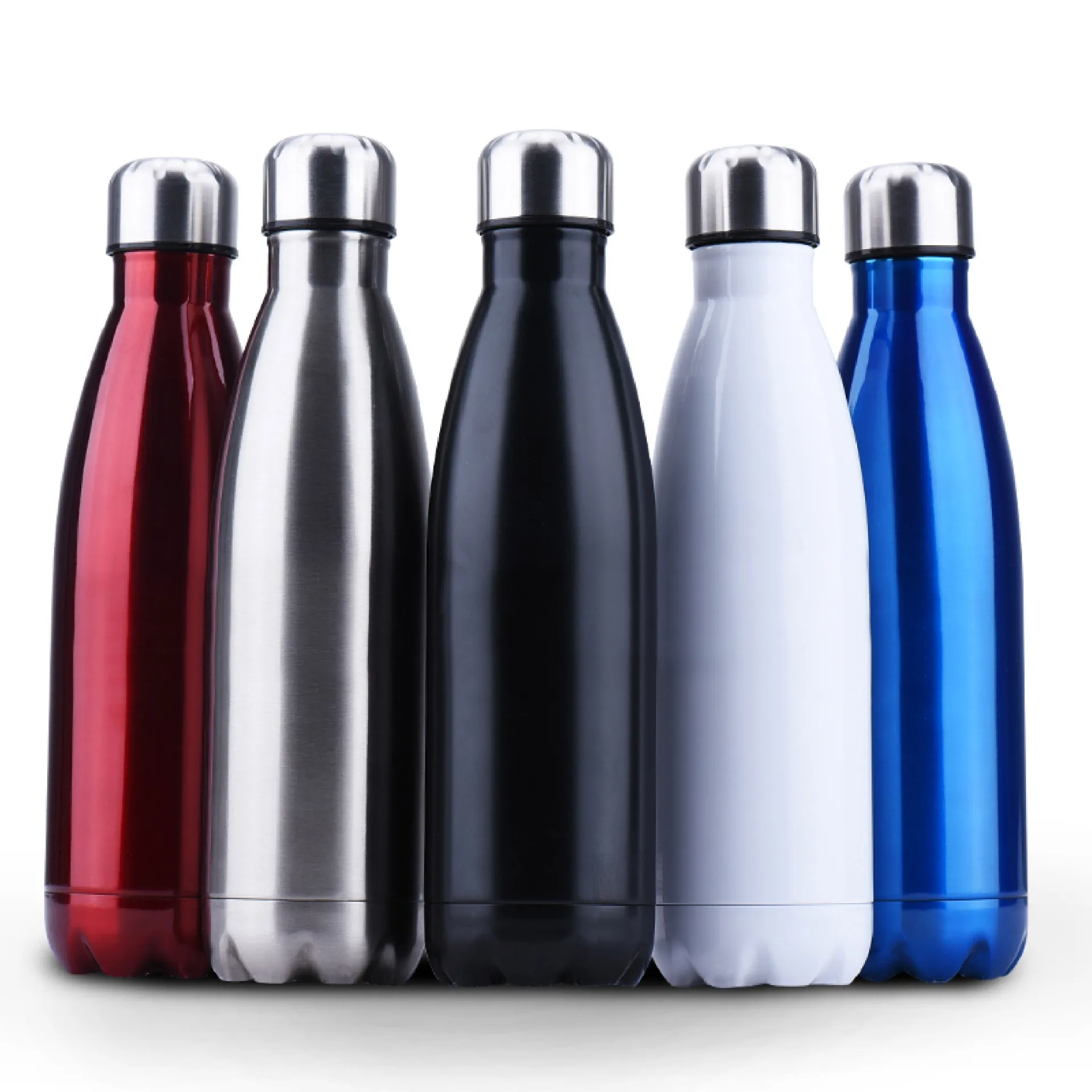 500//750//1000ML Water Bottle Vacuum Thermal Sport Chilly Cold Cups Thermoses