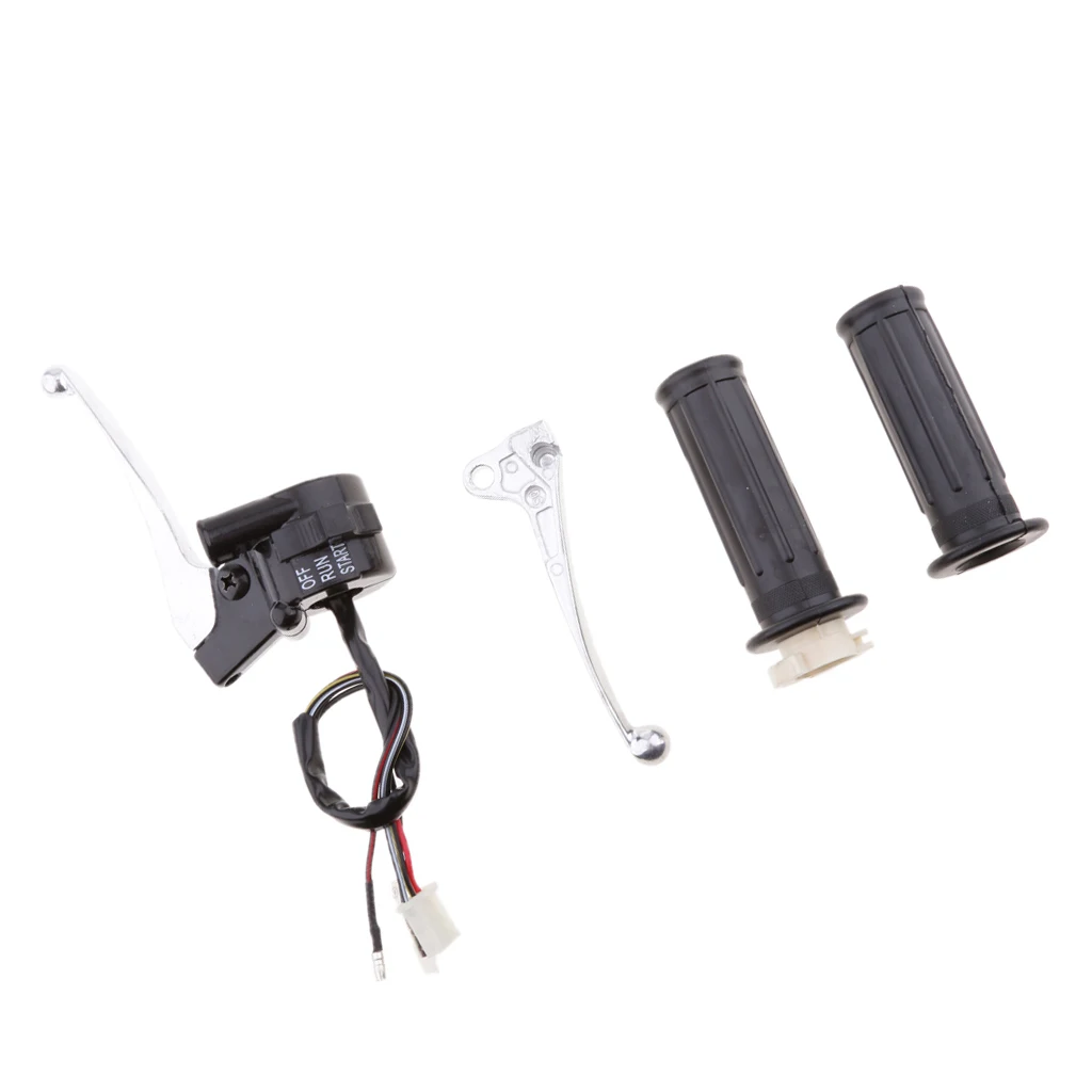 

NEW Throttle Cable Housing Switch with lever Grip for Yamaha PW-50 PY-50