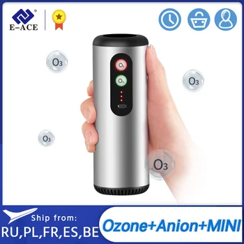 

E-ACE M03 Car Air Purifier with HEPA Filter Fresh Air Anion Ozone Generator Car best for Car Home Office Air Cleaner
