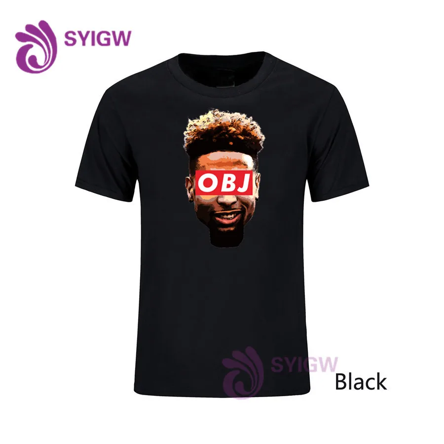 Хлопок Odell Beckham Jr принт повседневные мужские футболки с круглым вырезом Модные мужские топы Мужские футболки с коротким рукавом мужские футболки 1205-25 - Цвет: 10