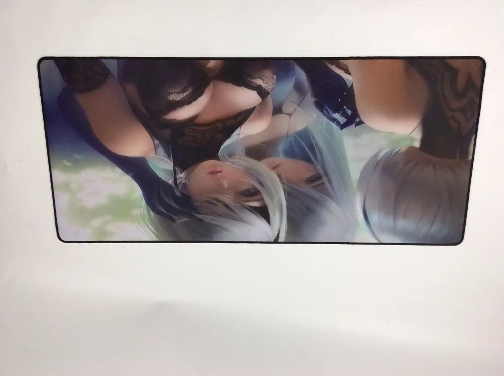  XGZ Nier Automata Anime Large Mouse Pad Game Keyboard Mat XxL Desktop Protector CSGO DOTA LOL Soft 