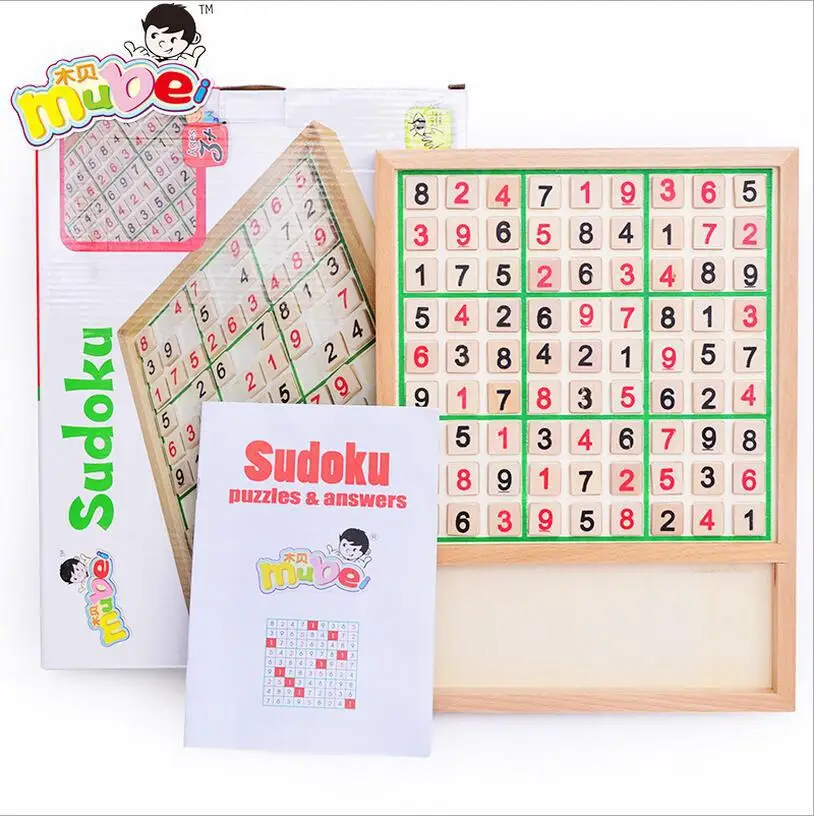 Деревянные shu du qi Sudoku игры детские развивающие игрушки для взрослых sdip zhuo тур с вопросами