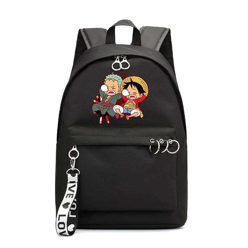 girls school bag 3 Один предмет рюкзаки plecak школьный рюкзак для девочек сумка с забавными принтами Bookbag Женская дорожная сумка для ноутбука черный Mochilas Escolar - Цвет: girls school bag 3