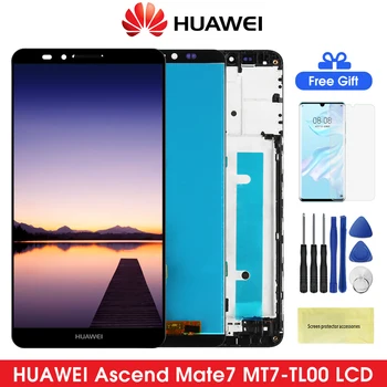 

6.0" Lcd Display For Huawei mate 7 LCD Display With Touch Screen Digitizer Assembly Replacement For Huawei mate7 LCD