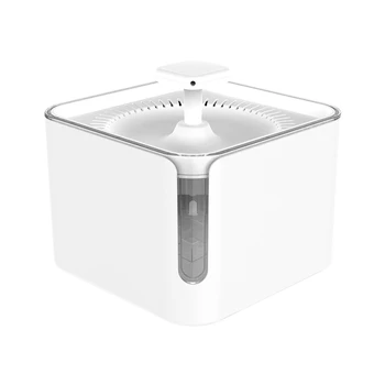 

Pet Water Fountain 100 Oz/3L Automatic Cat Water Fountain Dog Water Dispenser with Water Window Super Quiet Pet Water Dispenser-