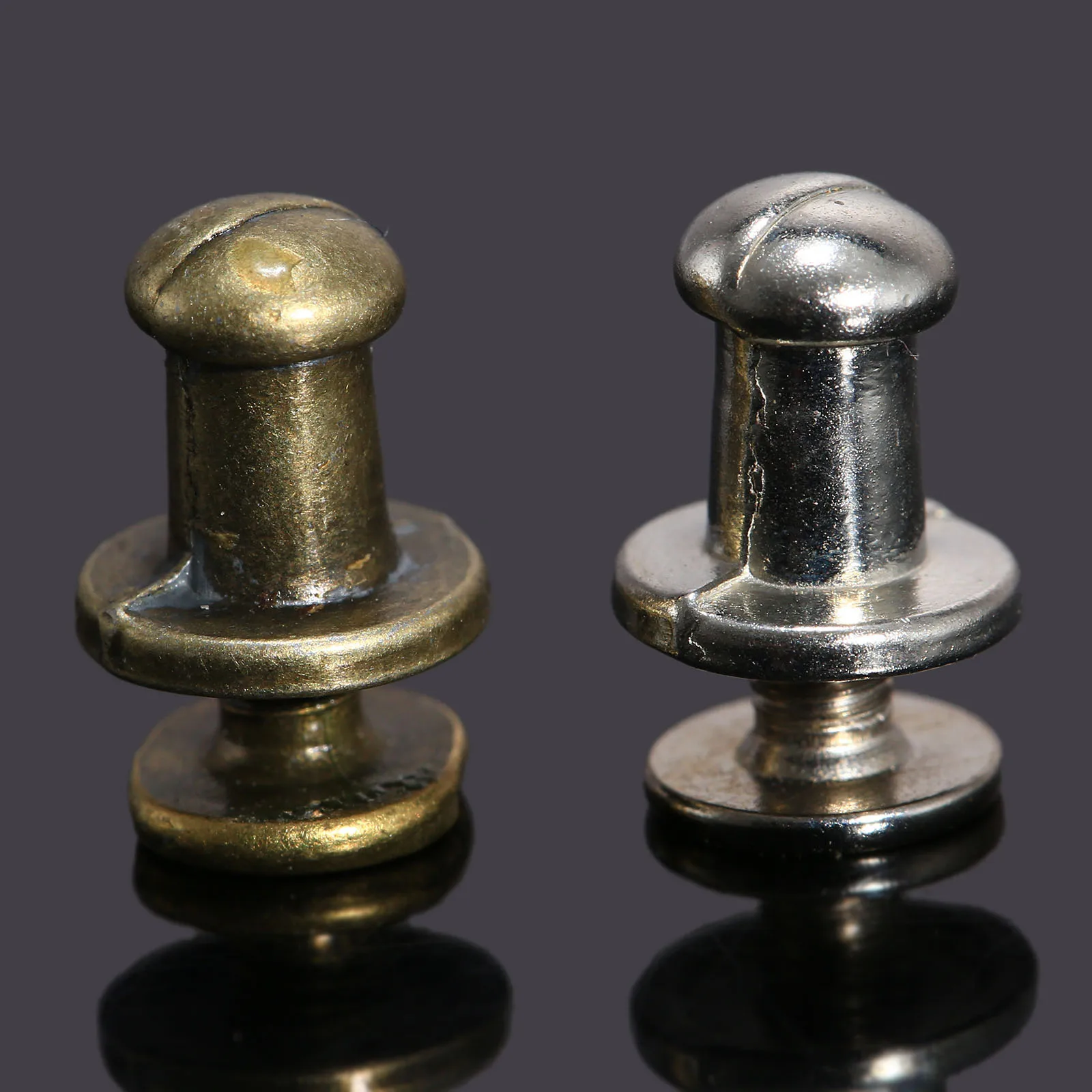 12Pcs Mini Knobs Door Pulls Cabinet Handles Antique Bronze/Silver Chest Drawer Cupboard Box Furniture Hardware Pulls Nails Furniture Knobs Mechanical Equipment Handles