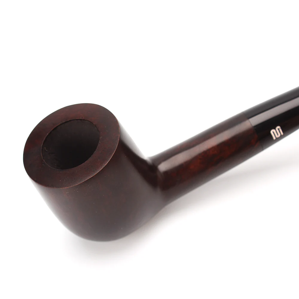 Modern Rosewood Curved Smoking Pipe - MUXIANG Pipe Shop